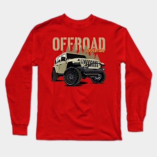 Jeep Rubicon Offroad Adventure! Long Sleeve T-Shirt